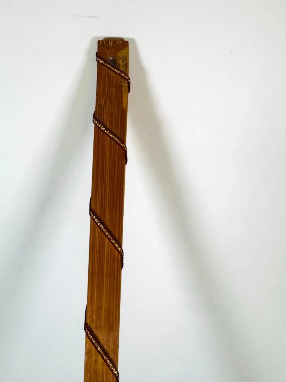 Vtg Handmade Bamboo Spoon 19